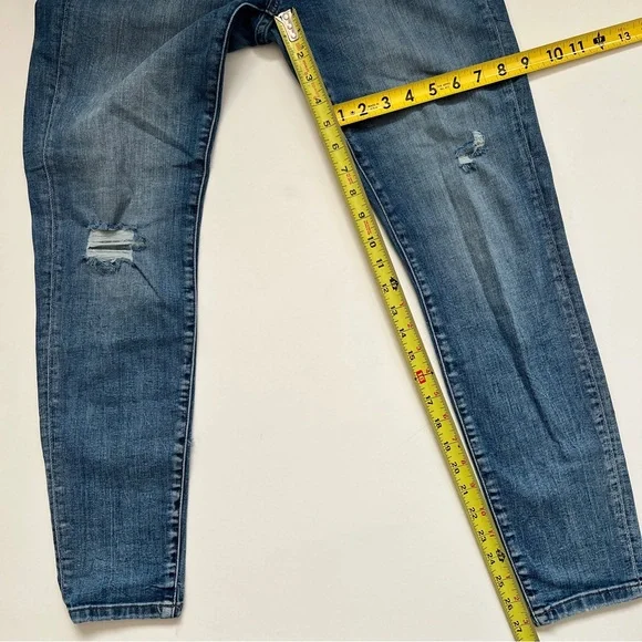 Banana Republic Mid Rise Destruct Skinny Jeans - Picture 12 of 12